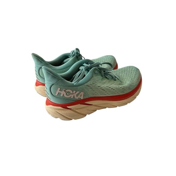 Hoka One One Clifton 8 Running Shoes Womens Size 8B Blue Comfort Athletic - Picture 5 of 10